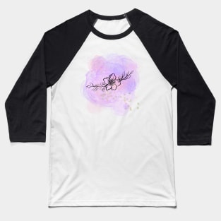 watercolor Baseball T-Shirt